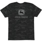 John Deere Black Camo Short Sleeve T-Shirt - XXXL - LP76920