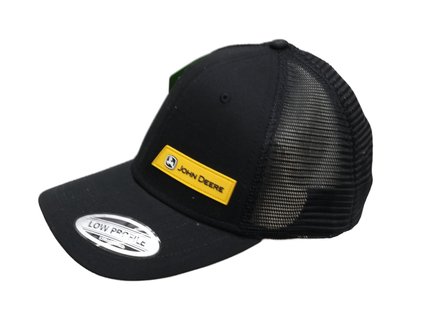 John Deere Black Twill/Mesh Hat/Cap - LP86079