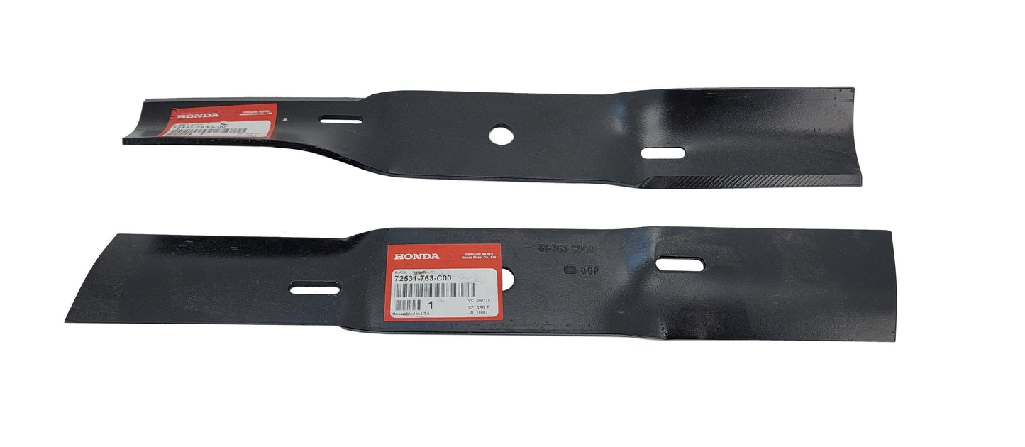 Honda Genuine 72511-763-C00 & 72531-763-C00 Mower Blade Set - 72511-763-C00A