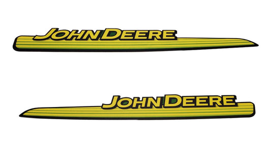 John Deere Original Equipment Hood Trim Decal Set - GX21140/GX21141 - GX21140A