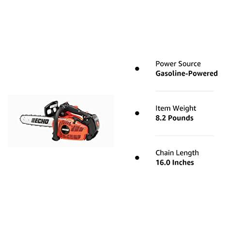 Echo 16 in. 35.8 cc Gas 2-Stroke Top Handle Chainsaw - CS-355T-16.