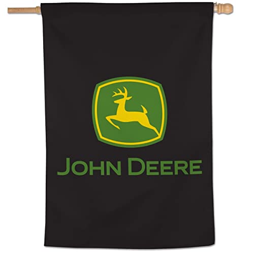 John Deere Black TM Vertical Banner - LP79711