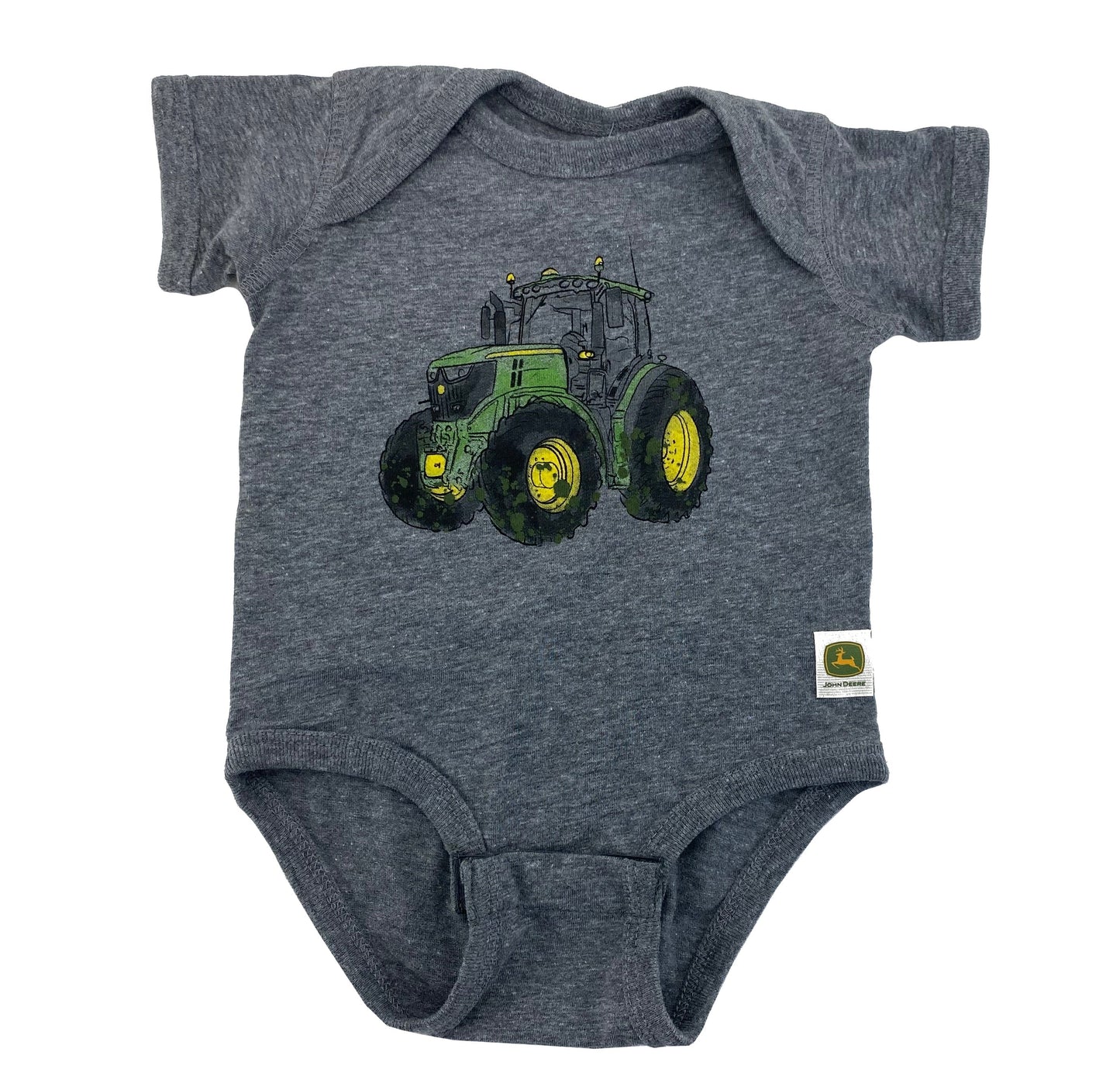 John Deere DGT Watercolor Tractor Bodysuit 6M - LP82512