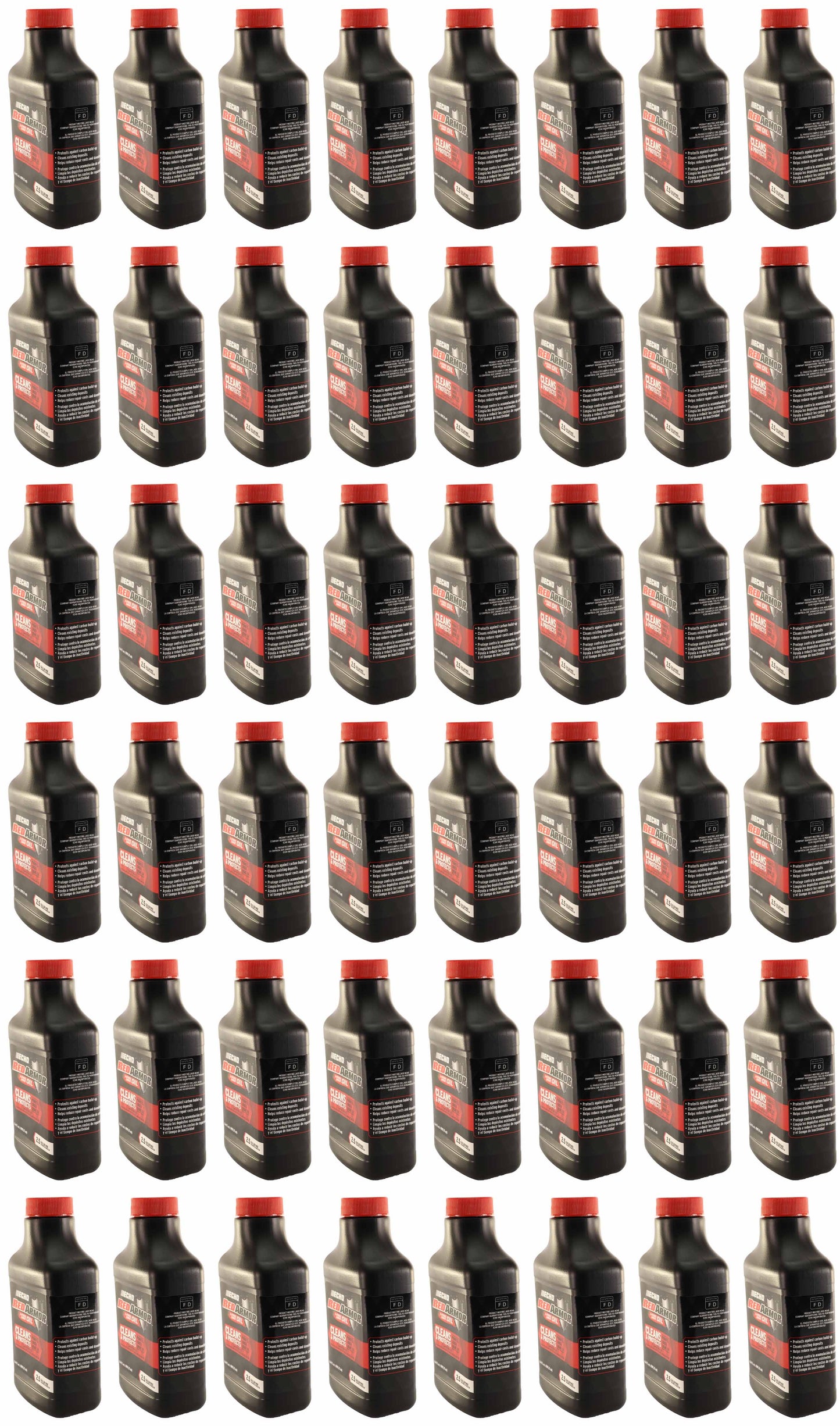 Echo Original Equipment 48-PACK Red Armor 2-Cycle Engine Oil (6.4 fl oz Bottle) - 6550025