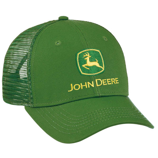 John Deere Logo Size XL Green Chino & Mesh Hat/Cap - LP69947