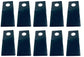 John Deere Original Equipment Mower Blade (Set of 10) - FH323281,10