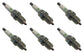 Honda (6-Pack) Original Equipment Spark Plug - 98079-5587G,6