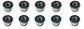 John Deere (10 PACK) Original Equipment Lock Nut - 14M7397