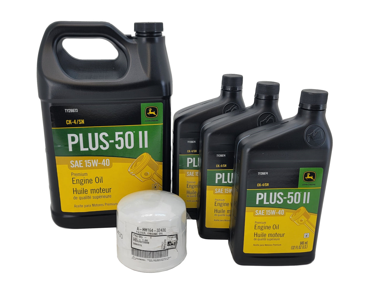 A&I Engine Oil Filter and Oil Kit - A-HH164-32430D