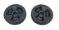 Honda (2 PACK) WHEEL, RR. *NH105* (MAT BLACK) - 42710-VR8-N00ZA,2