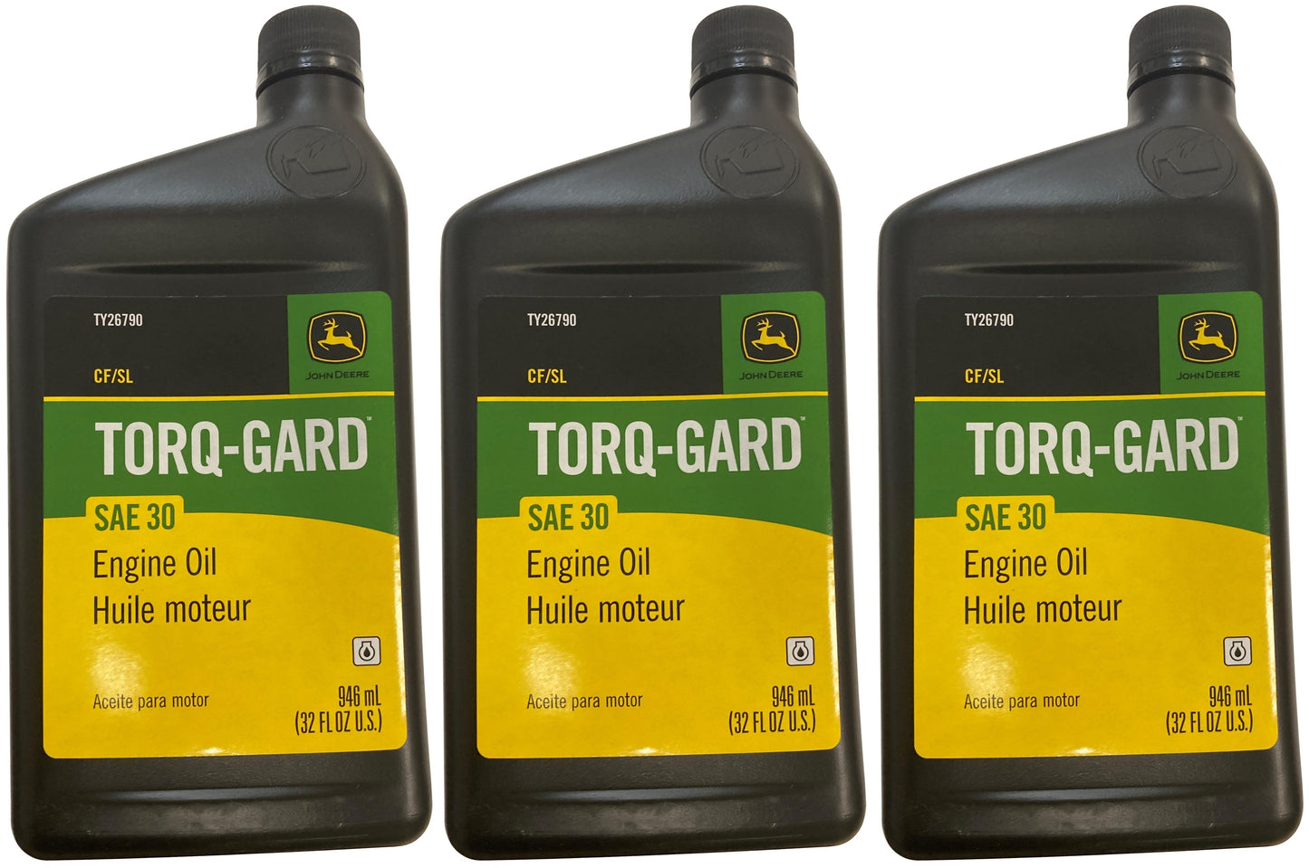 John Deere (3-Pack) Original Equipment 32 oz. SAE 30 Oil - TY26790