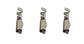 John Deere (3 PACK) Original Equipment Elec. Connector Terminal - 57M7590