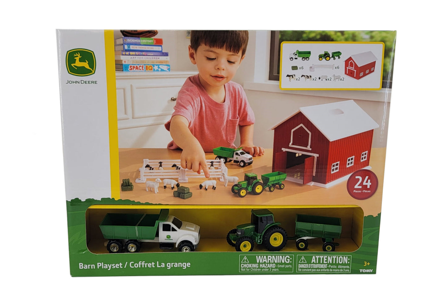 1/64 John Deere Red Barn Playset - LP83015