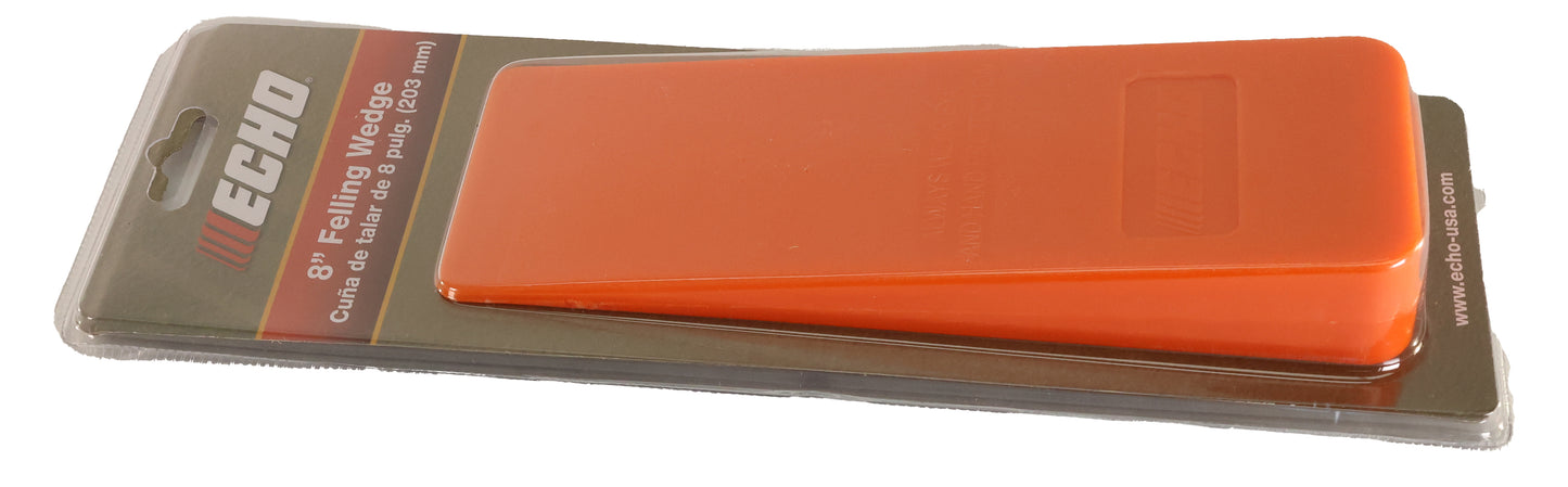 Echo Original Equipment Chainsaw 8" Smooth Orange Felling Wedge - 99988801804