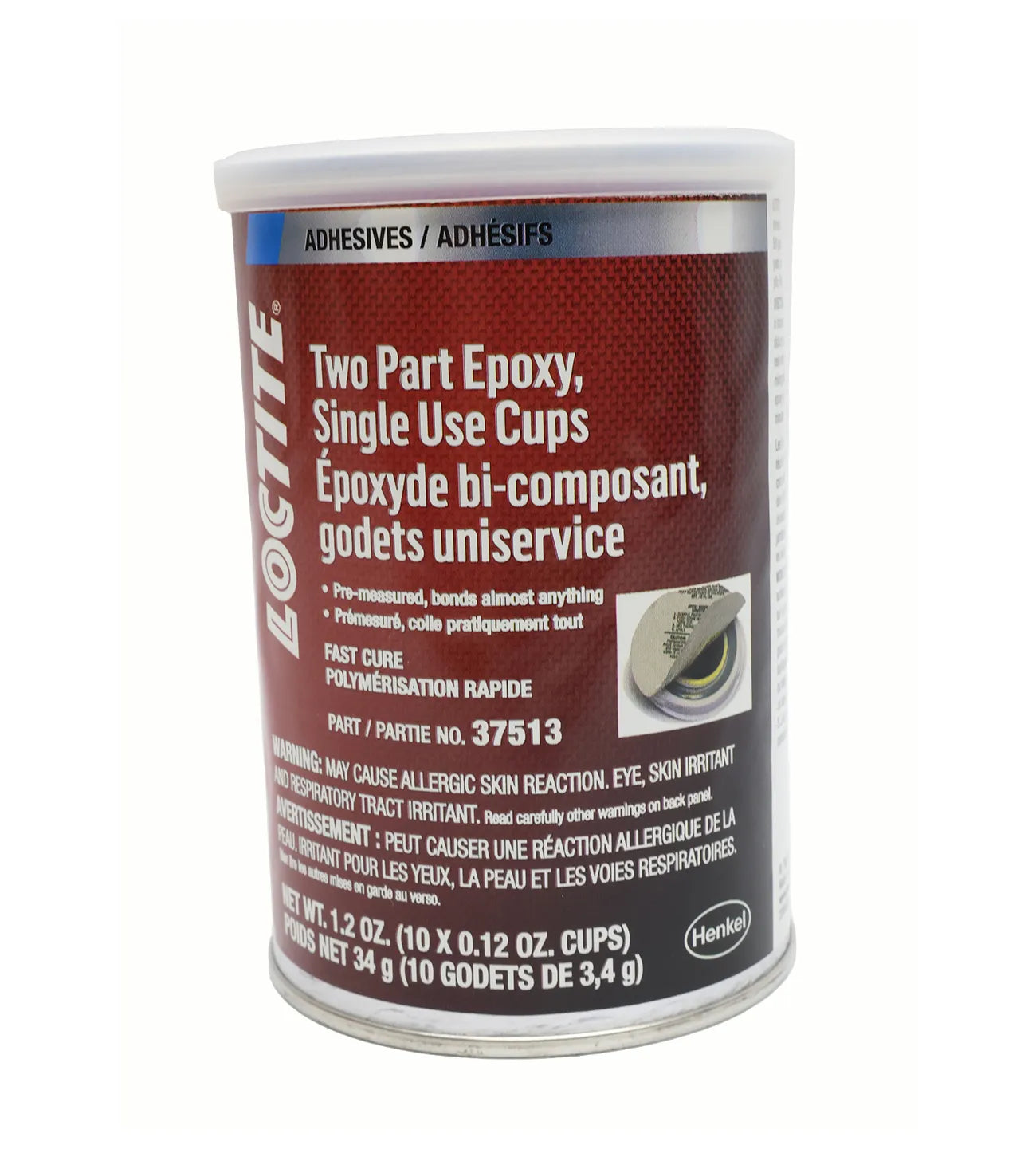 John Deere Original Equipment Loctite® Epoxy Mixer Cups, 34 Gram (1.12 Oz) Cup - PM37513