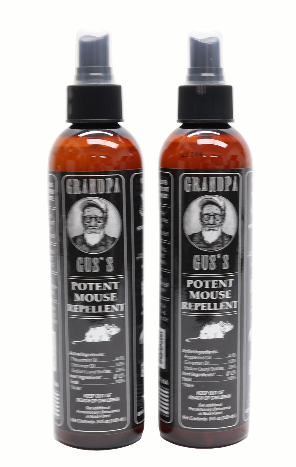 Grandpa Gus's (2 PACK) Rodent 8 oz Bottle Spray  - A-B1GSB8A15,2