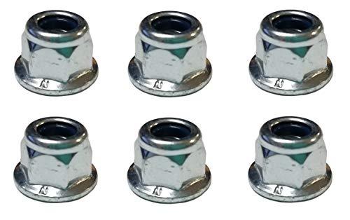 John Deere (6 PACK) Original Equipment Lock Nut - 14M7397