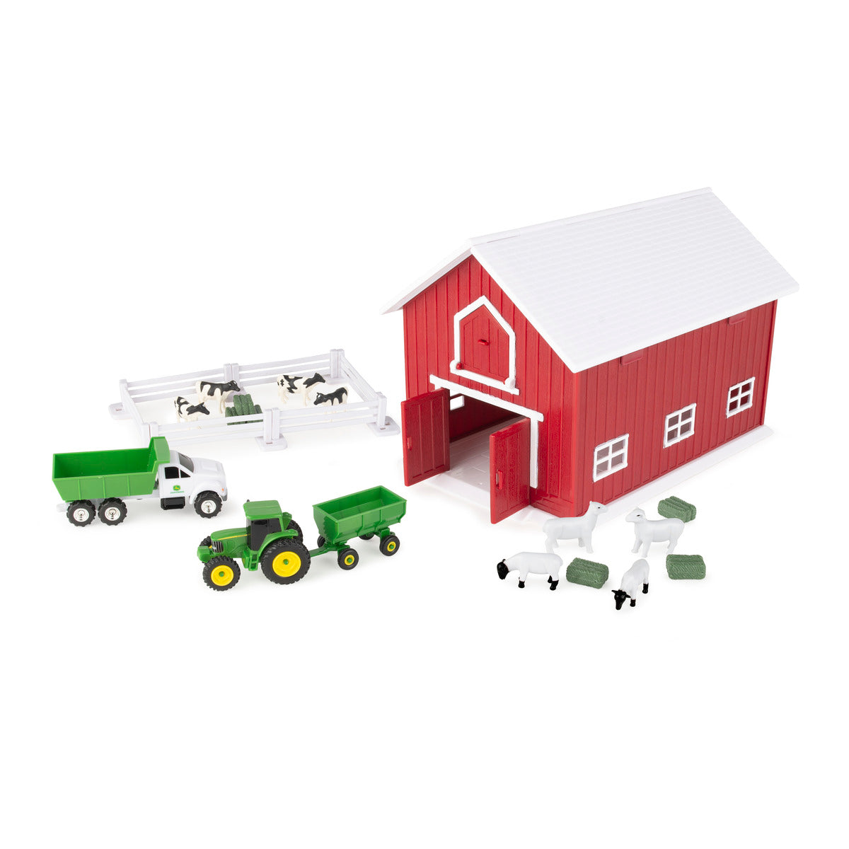 1/64 John Deere Red Barn Playset - LP83015