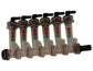 SMA Products Wilger® Modular Flow Monitor Kit - 6 Column 3/8" Hose Barb Elbow, 3/4" Hose Barb Inlet - 976-204606