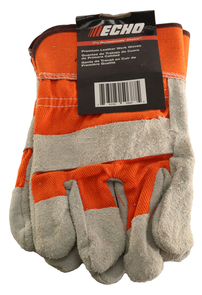 Echo Original Equipment Premium Leather Work Gloves - 103942074