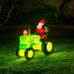 John Deere Tractor Inflatable with Santa - LP83209