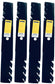 XHT Predator 18" 5/8" Mulch Blade (Set of 4) - B1PD5008,4