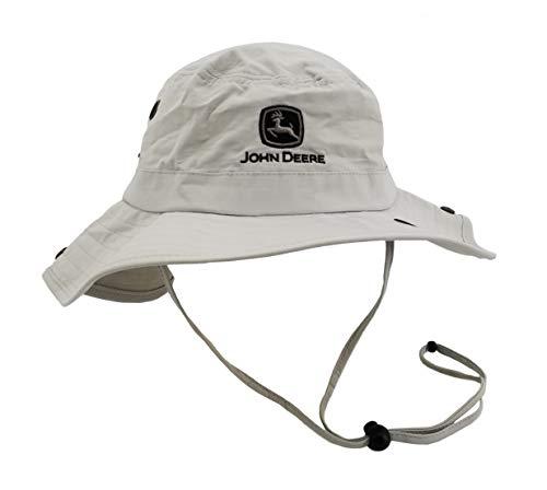 John Deere Stone/Khaki Sun Hat - LP73703