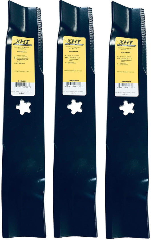 A&I XHT 14-5/8", 5PT Mower Blade (Set of 3) - B1HV2201,3