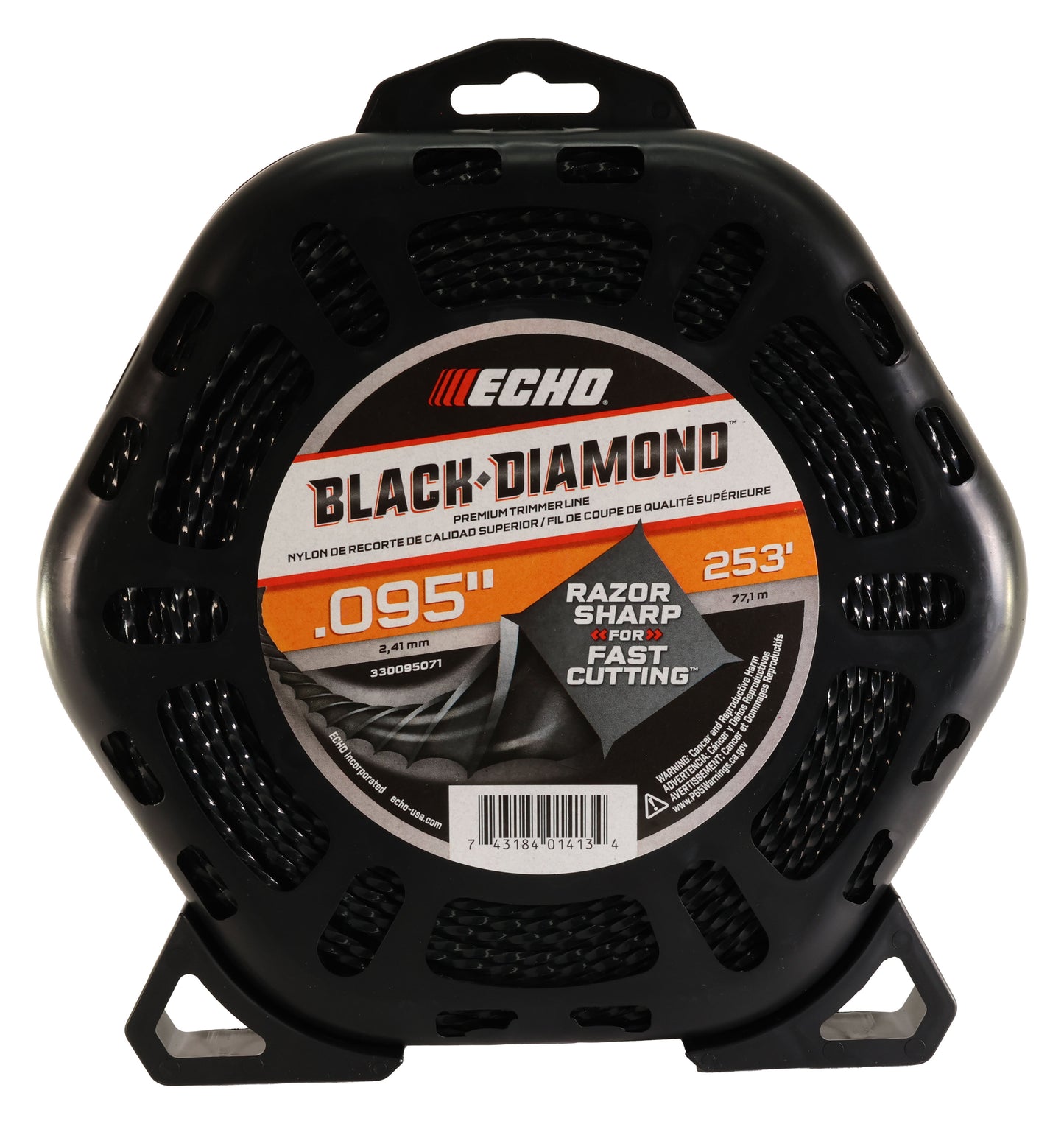 Echo Original Equipment Black Diamond Trimmer Line, .095 Line 1 Lb. Spool - 330095071