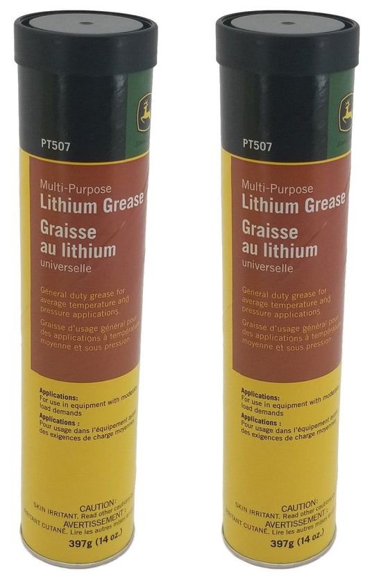 John Deere Original Equipment Multi-purpose Lithium Grease (SET OF 2) - PT507