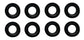 John Deere Original Equipment Bushing 8 Pack - M158746