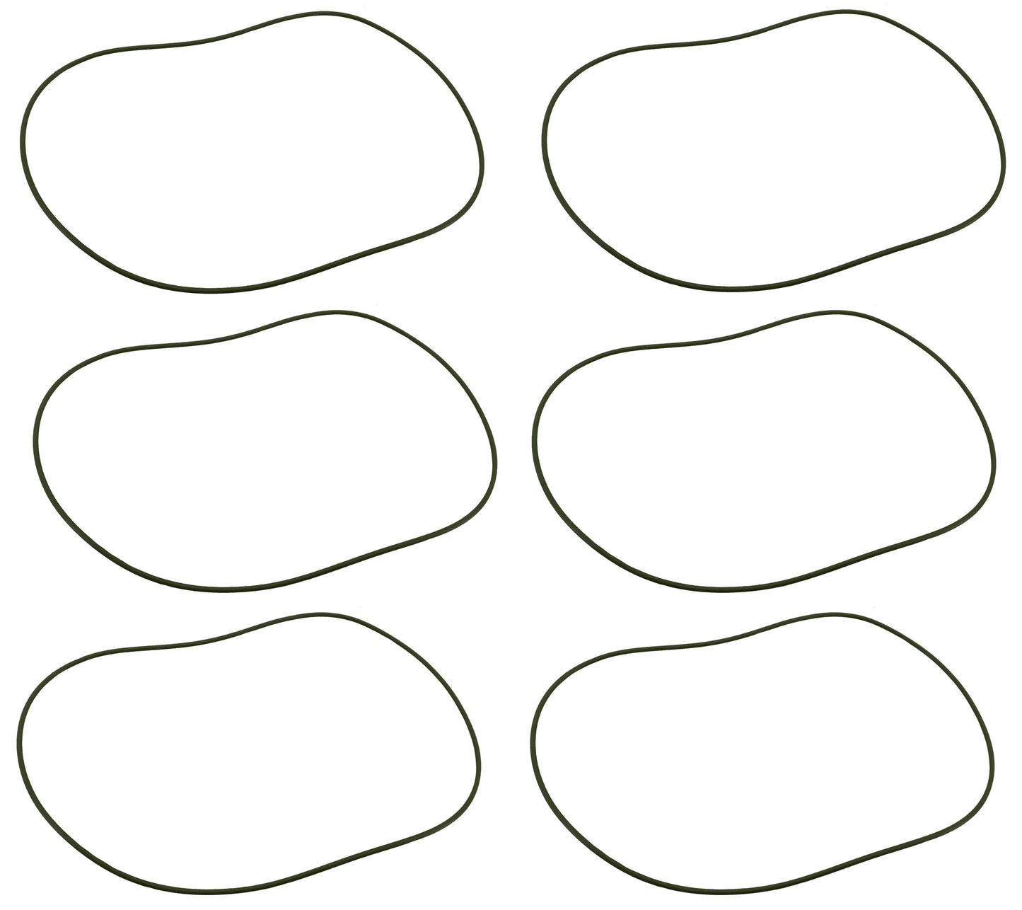 John Deere Original Equipment O-Ring 6 Pack - L56246