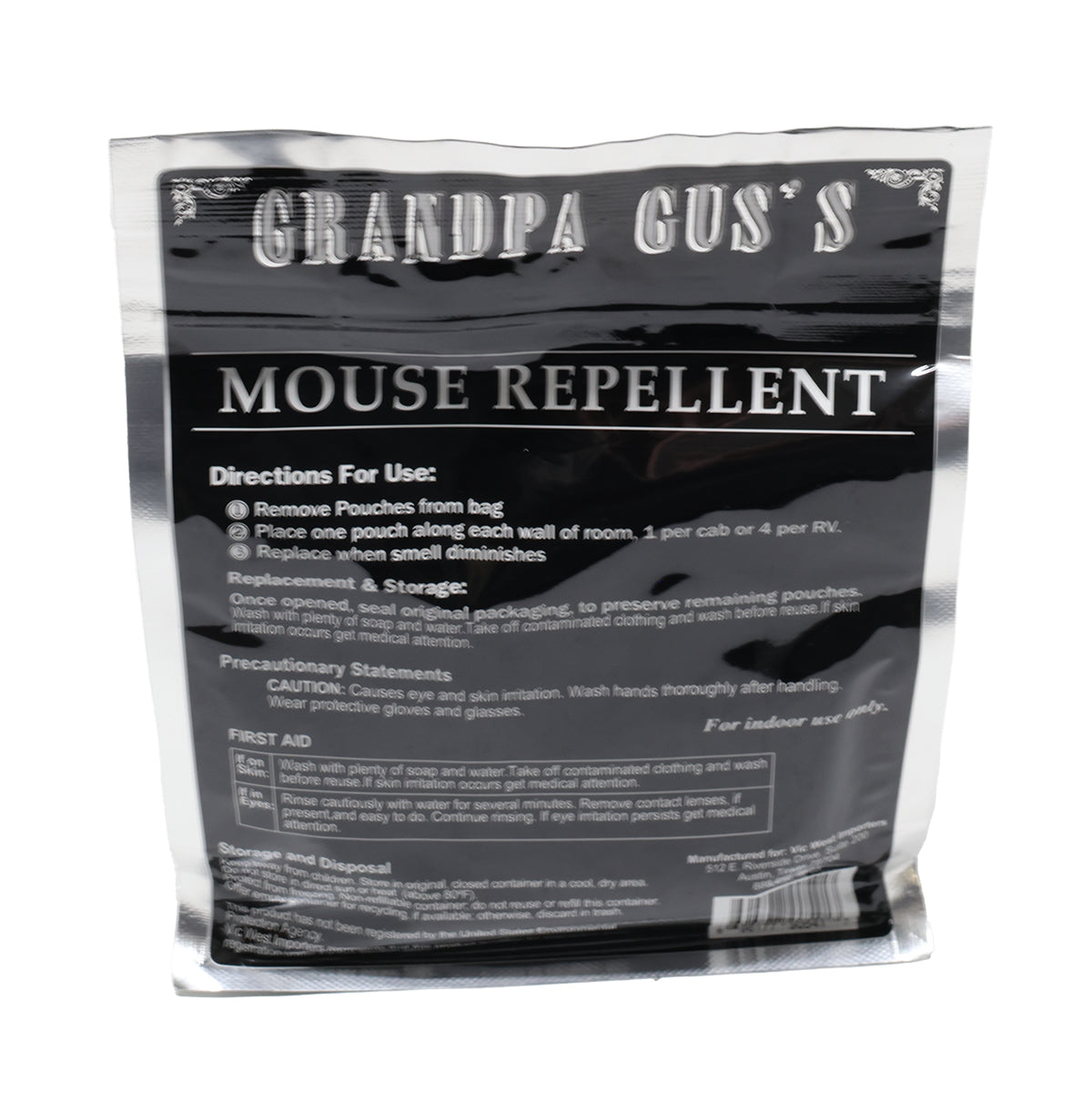 Grandpa Gus's Rodent Repellent Pouches - A-B1GPP106