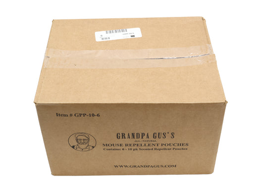 Grandpa Gus's (6 BAGS) Rodent Repellent Pouches - A-B1GPP106,6