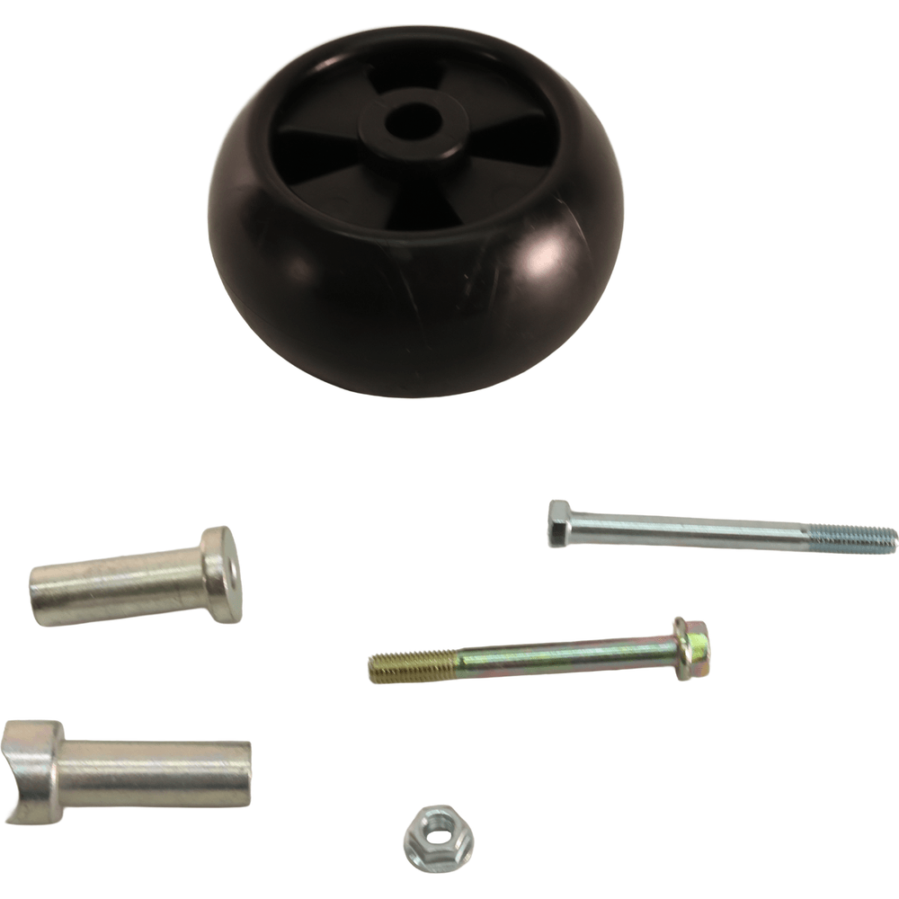 A&I Aftermarket Deck Wheel, Kit, 5"x2.75", Smooth, Black - A-B1JD50
