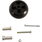 A&I Aftermarket Deck Wheel, Kit, 5"x2.75", Smooth, Black - A-B1JD50
