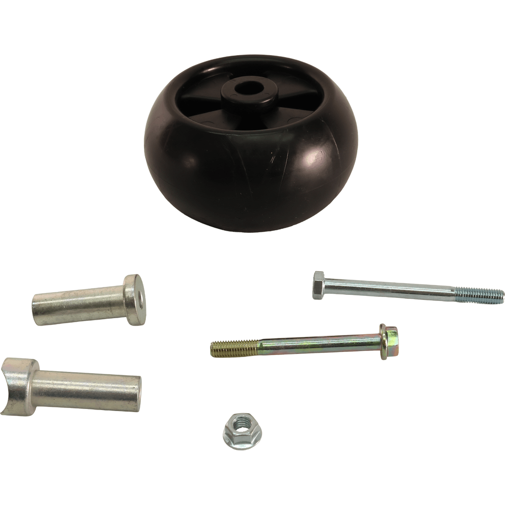 A&I Aftermarket Deck Wheel, Kit, 5"x2.75", Smooth, Black - A-B1JD50