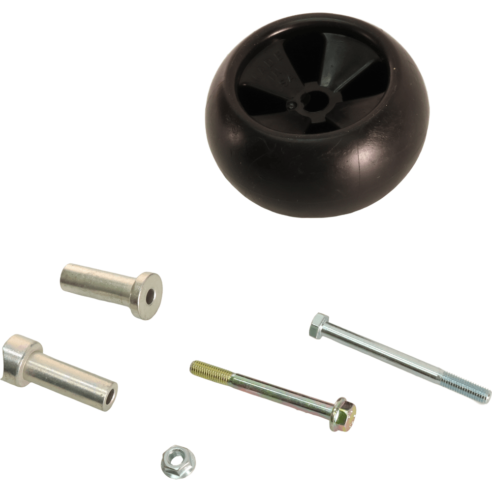 A&I Aftermarket Deck Wheel, Kit, 5"x2.75", Smooth, Black - A-B1JD50