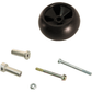 A&I Aftermarket Deck Wheel, Kit, 5"x2.75", Smooth, Black - A-B1JD50