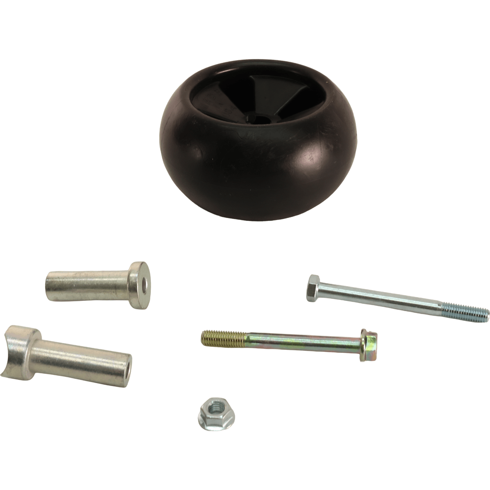 A&I Aftermarket Deck Wheel, Kit, 5"x2.75", Smooth, Black - A-B1JD50