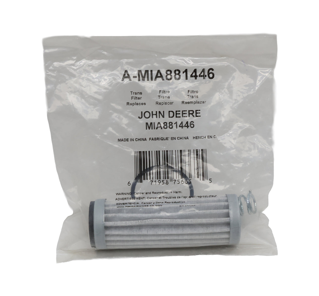 A&I Aftermarket Transmission Oil Filter with Packing - A-MIA881446