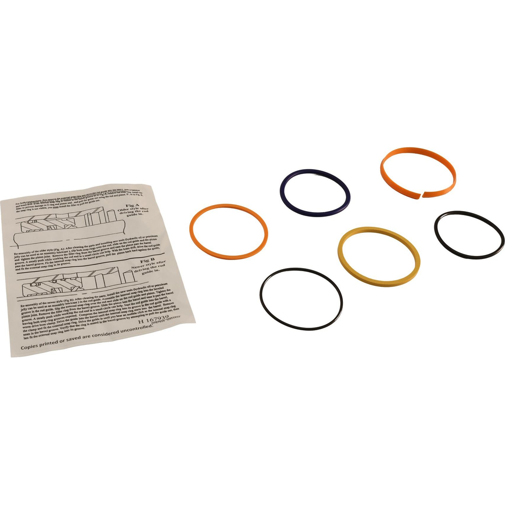 John Deere Original Equipment Hydraulic Cylinder Bore Seal Kit - AH164325
