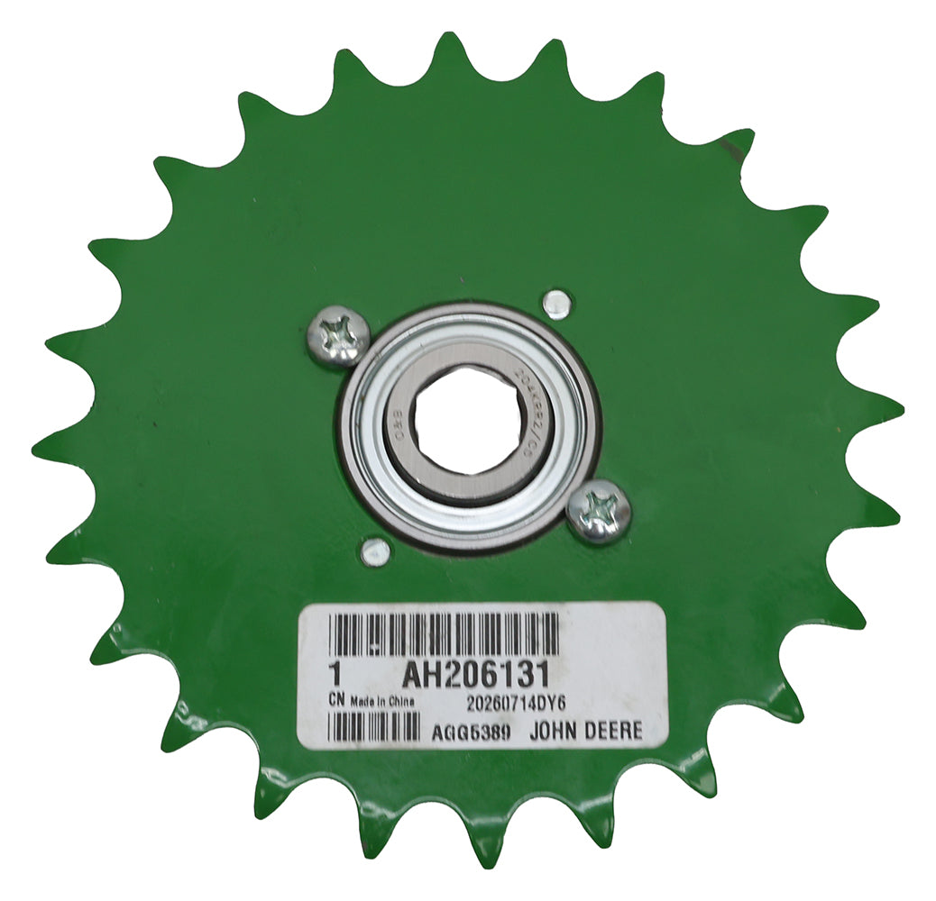 John Deere Original Equipment Auger Drive Chain Sprocket - AH206131