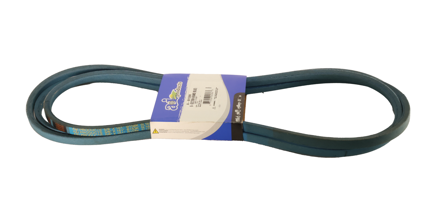 A&I Aftermarket Equipment Aramid Blue V-Belt (5/8" X 161" ) - A-B158K