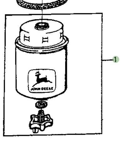 John Deere Original Equipment Fuel Filter - RE62424