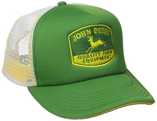 Men's Green Foam Front Hat / Cap with White Mesh Back - LP64484