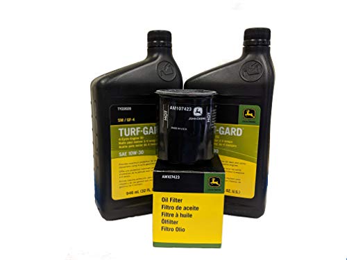 John Deere Original Equipment Oil Change Kit - (2) TY22029 + AM107423