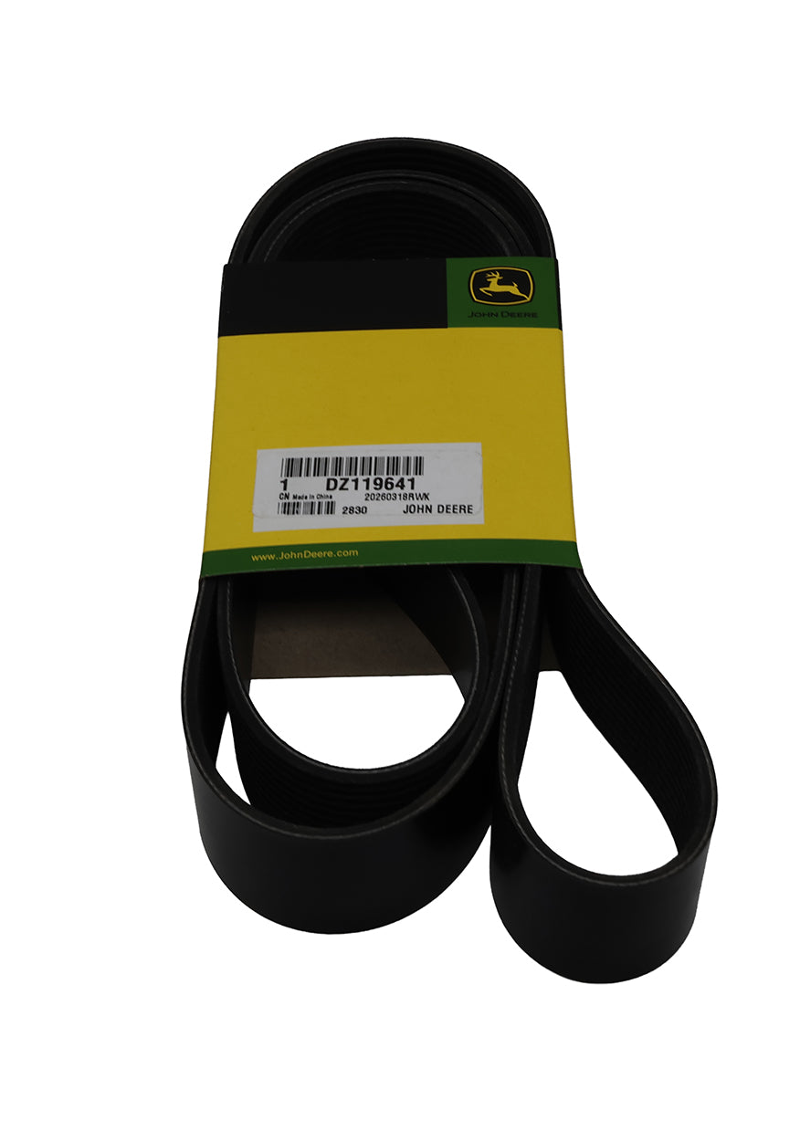 John Deere Original Equipment Engine Fan Drive V-Belt - DZ119641
