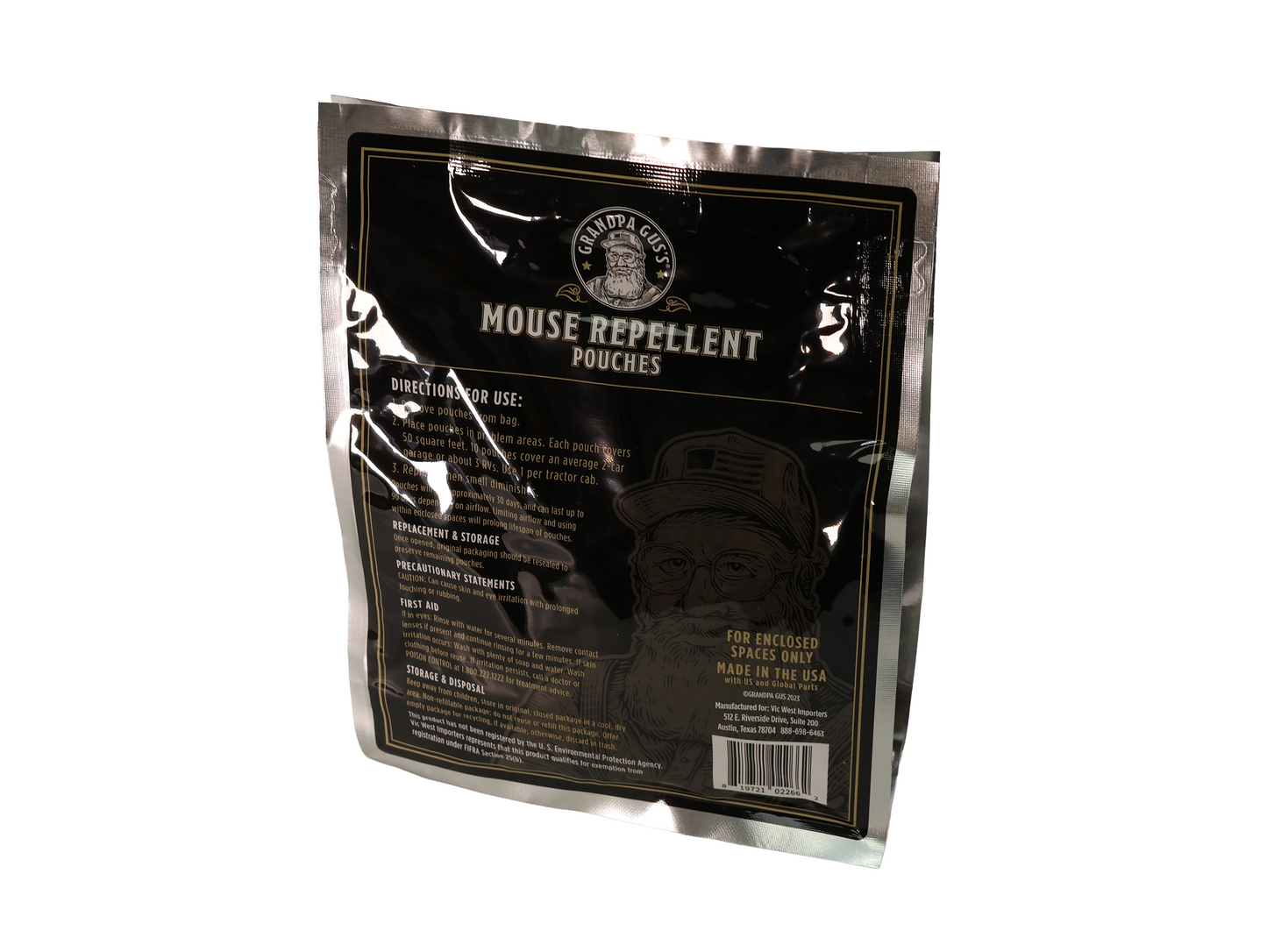 A&I Products Grandpa Gus's Rodent Repellent Pouches - A-B1GPR106