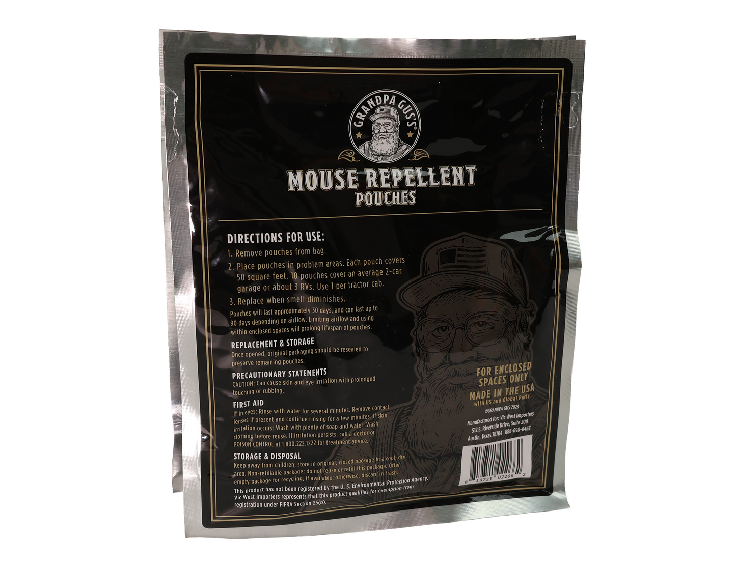 A&I Products Grandpa Gus's Rodent Repellent Pouches - A-B1GPR106